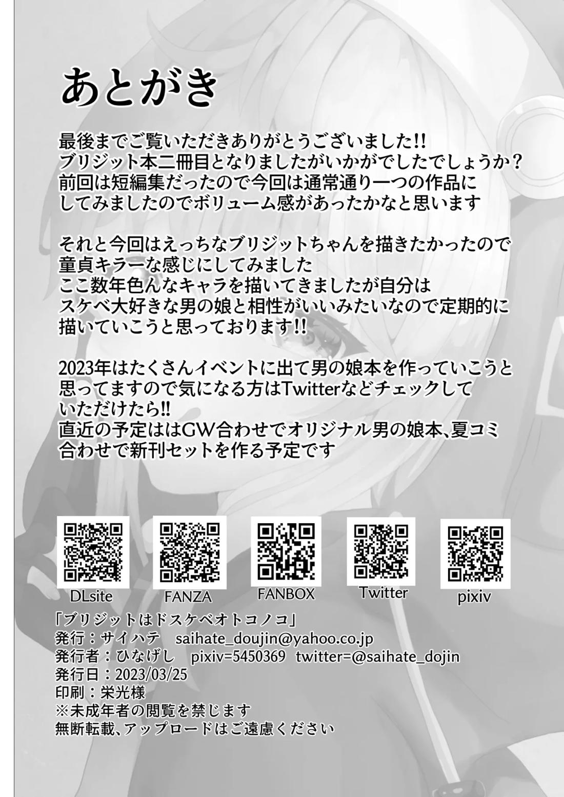 ブリジットはドスケベオトコノコ【ギルティギア/モブ×ブリジット】 page 27