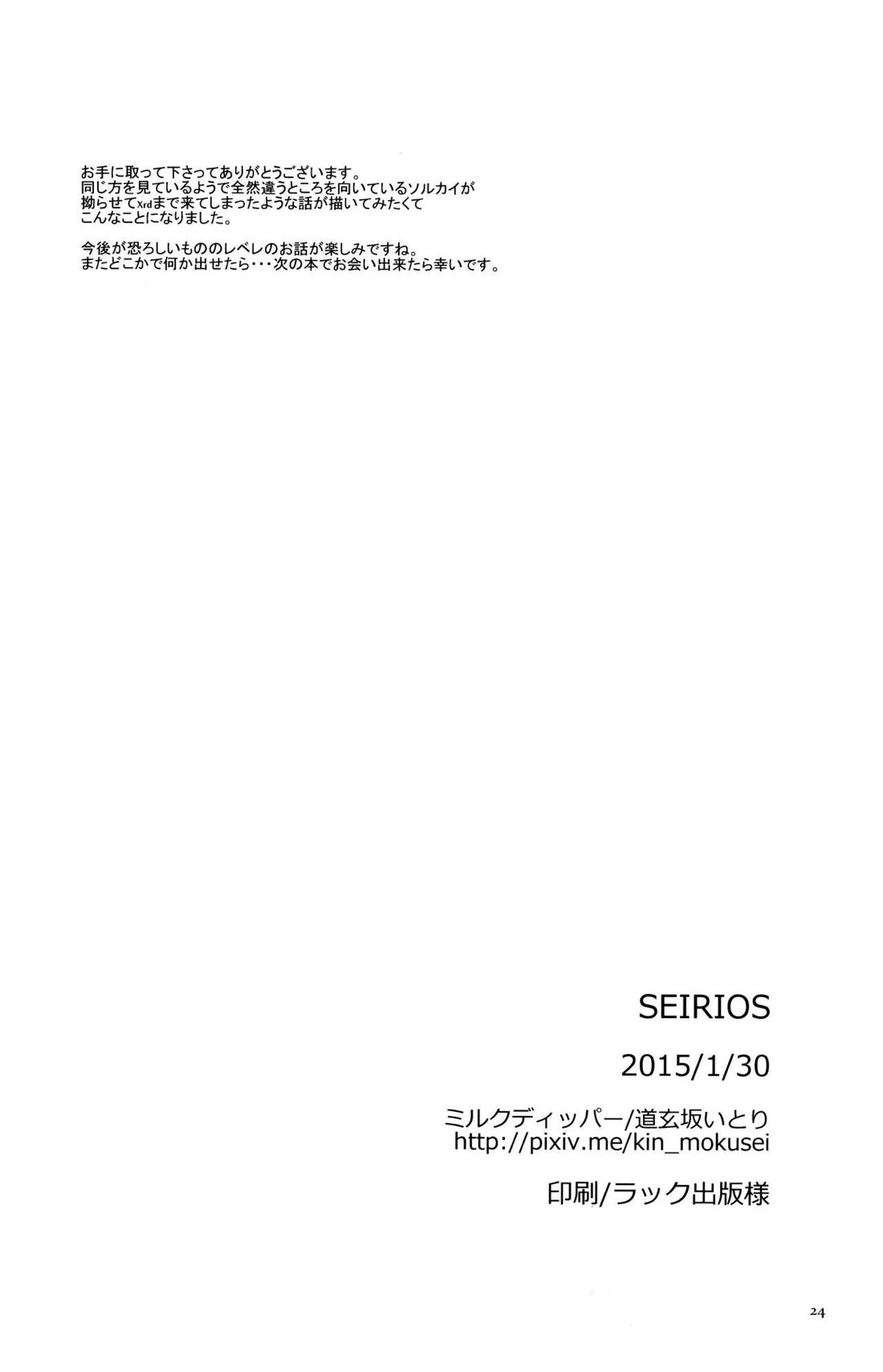 SEIRIOS【ギルティギア/ソルカイ】 page 26
