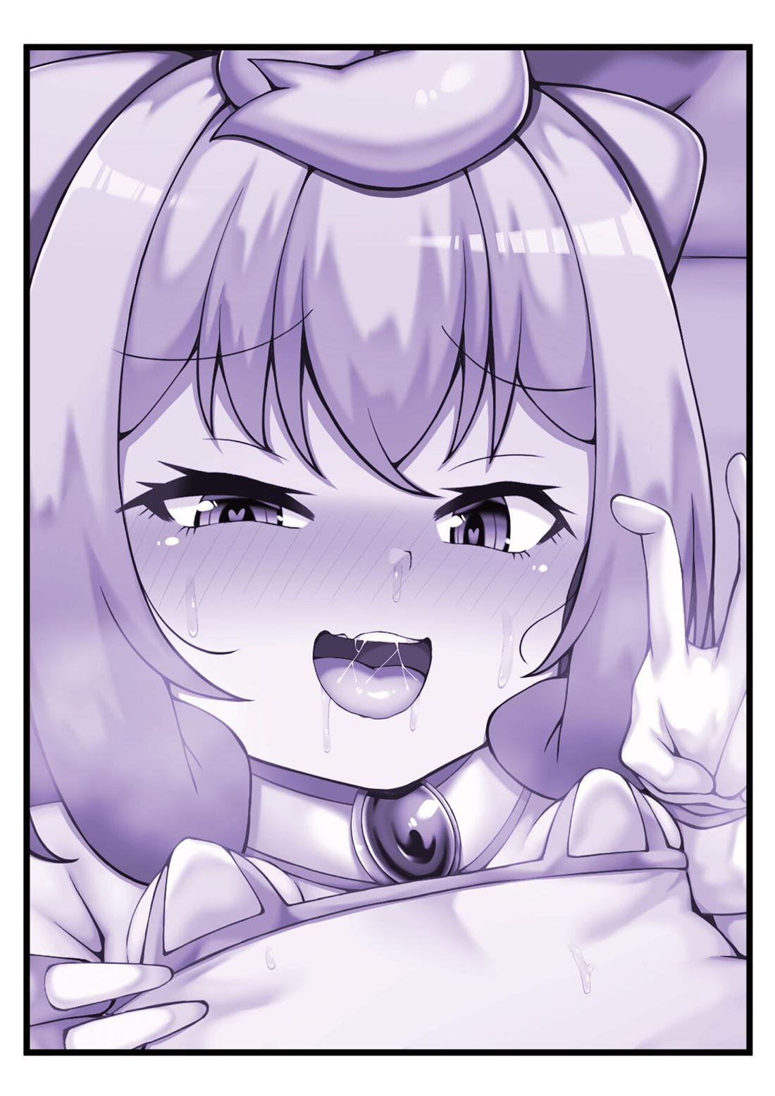 ますたぁとげーむえっち♥【ハッカドール/モブマスター×ハッカドール3号】 page 22