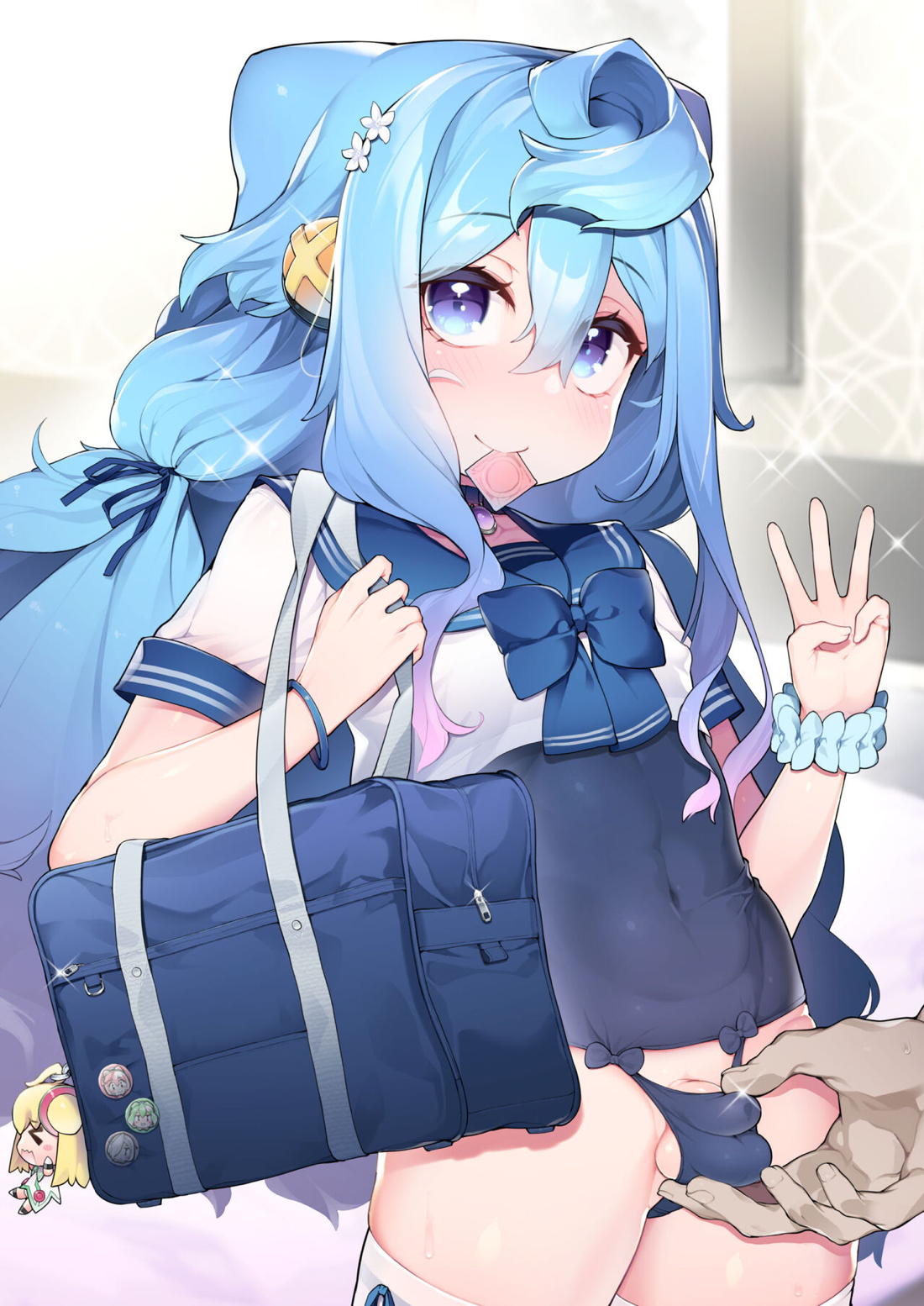 ガチャ代を稼ぐためにホモパパ活をする3号くんの話【ハッカドール/モブマスター×ハッカドール3号】 page 11