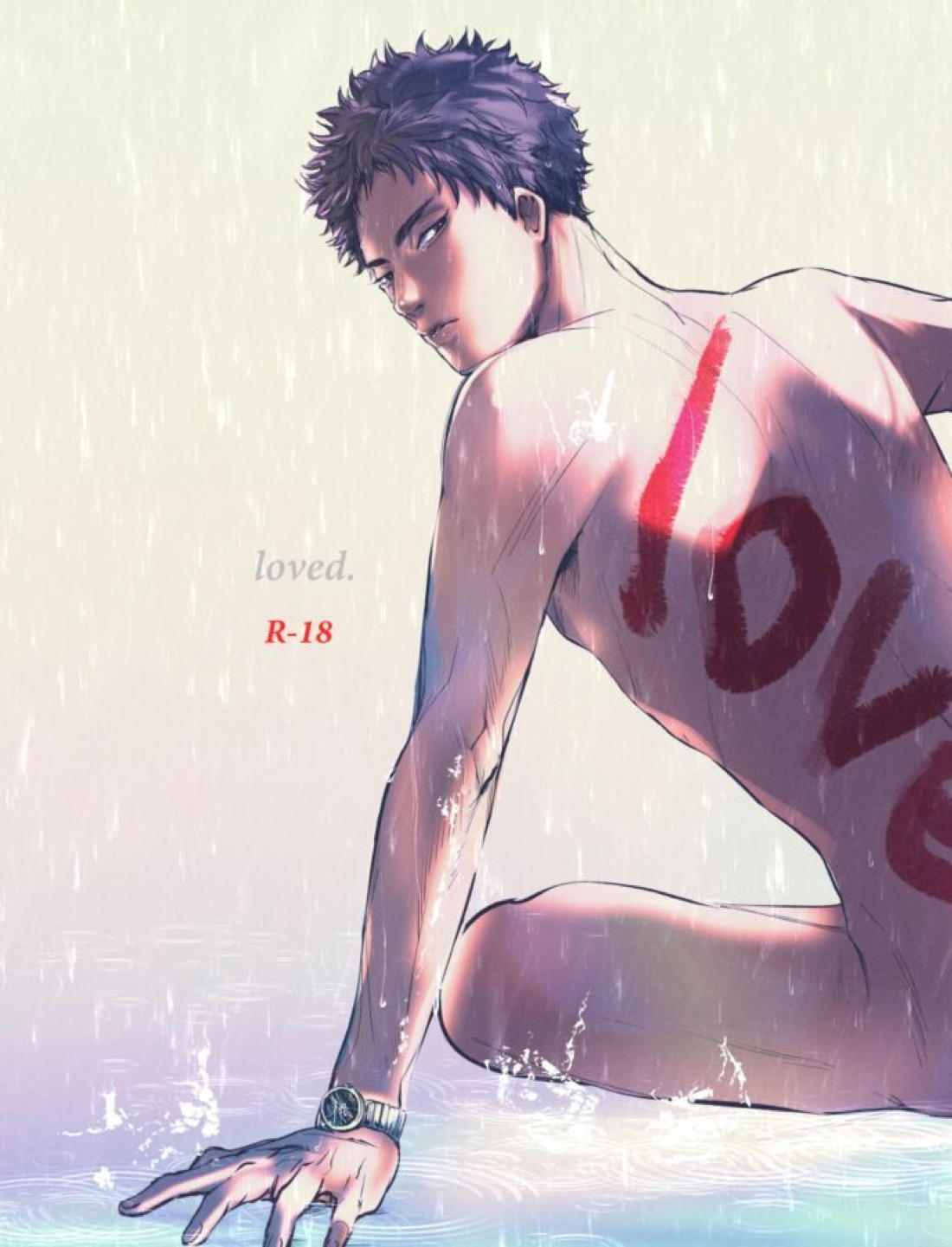 Recommended BL manga "loved.【ハイキュー!!/兎赤】" cover image