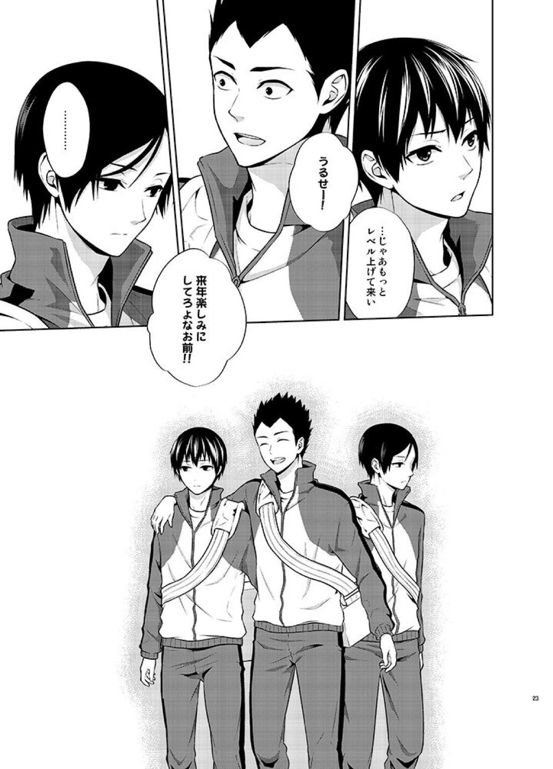 たとえ愚か者と呼ばれても【ハイキュー!!/国影】 page 22