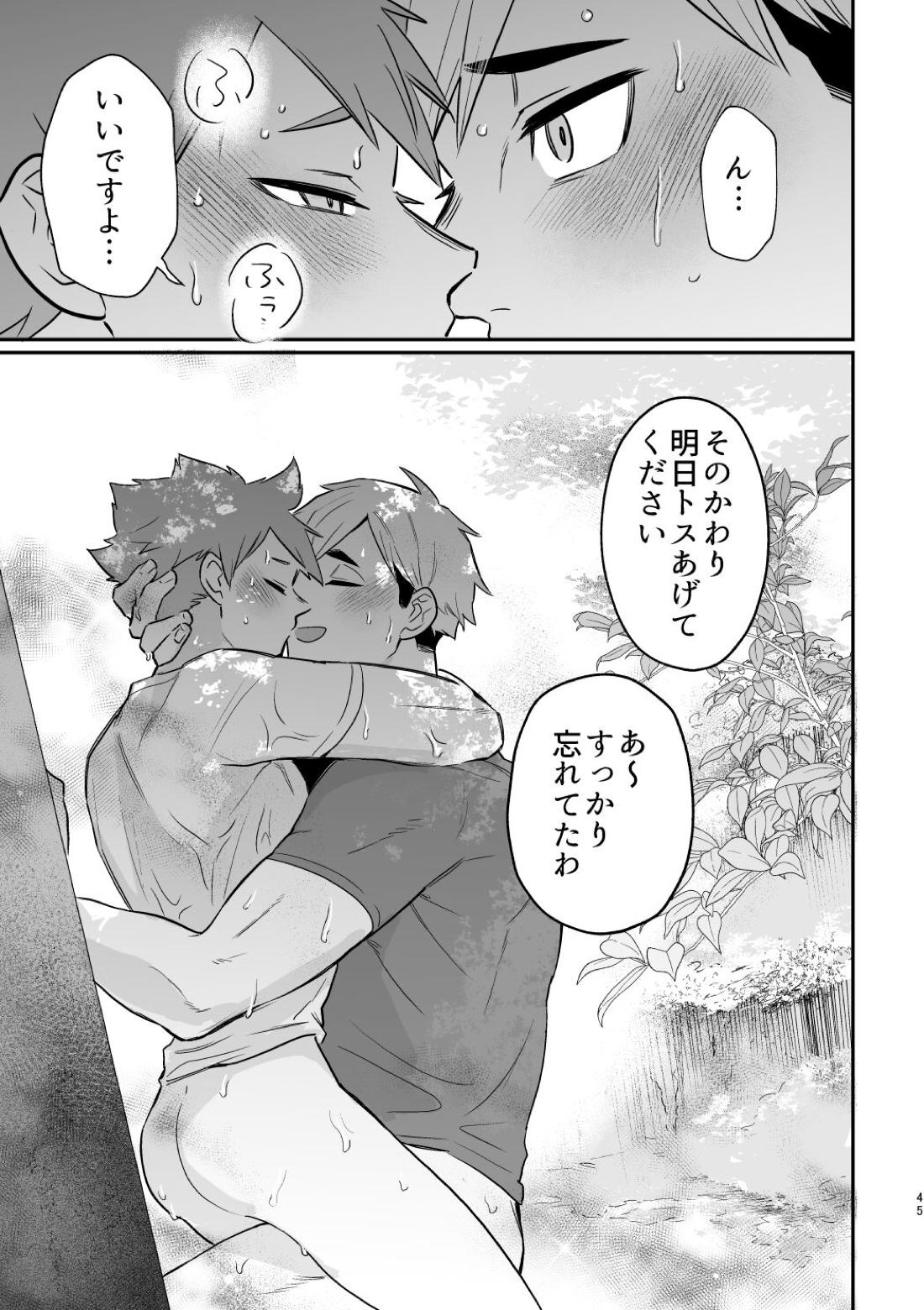 この夏を待っていた【ハイキュー!!/侑×日向】 page 44