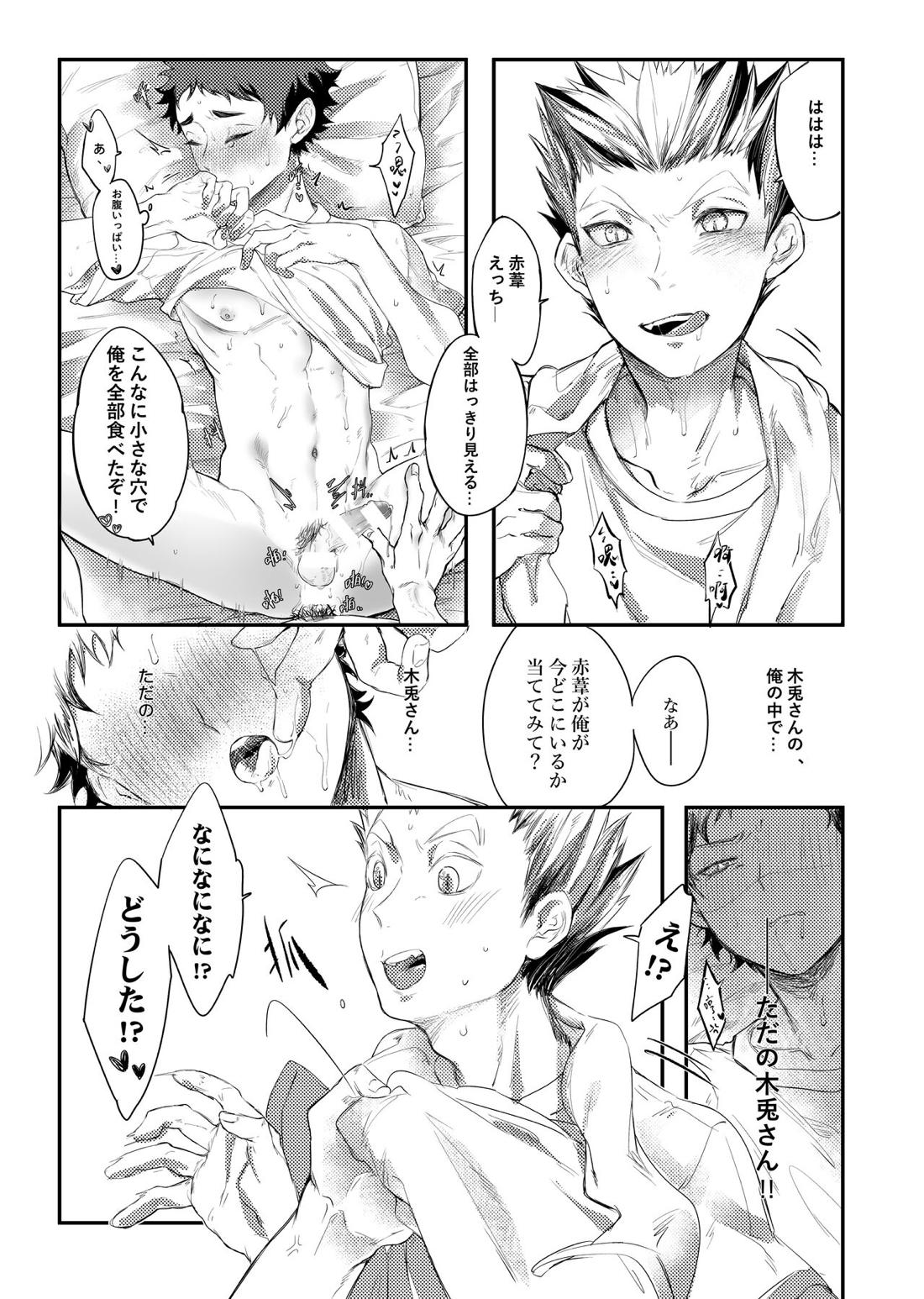 單人房【ハイキュー!!/兎赤】 page 28