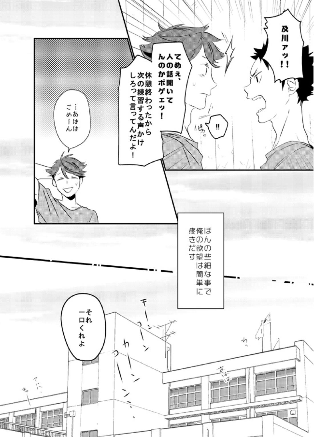 ぼくはドリーマー【ハイキュー!!/及岩】 page 11