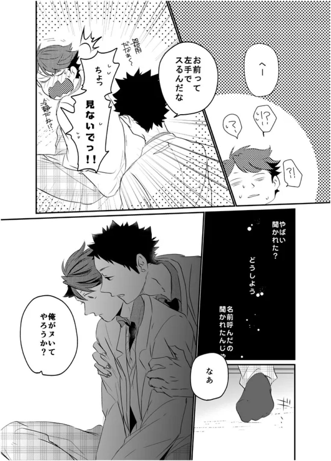 ぼくはドリーマー【ハイキュー!!/及岩】 page 23