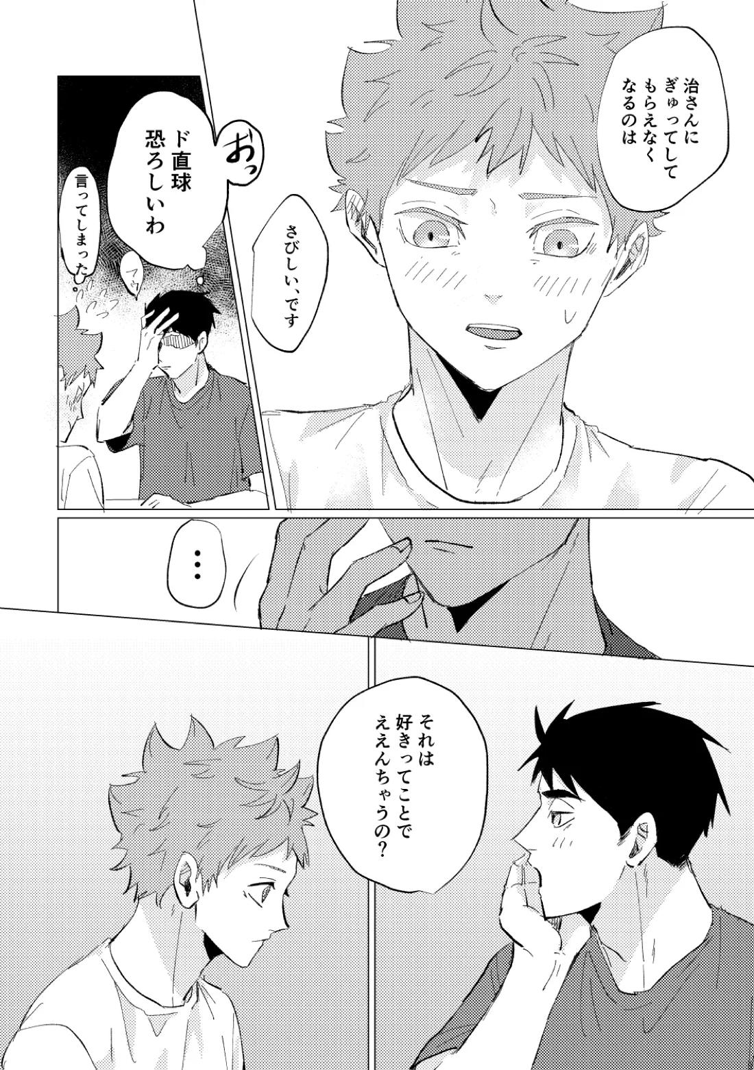 幾度めかの夜に【ハイキュー!!/治×日向】 page 24
