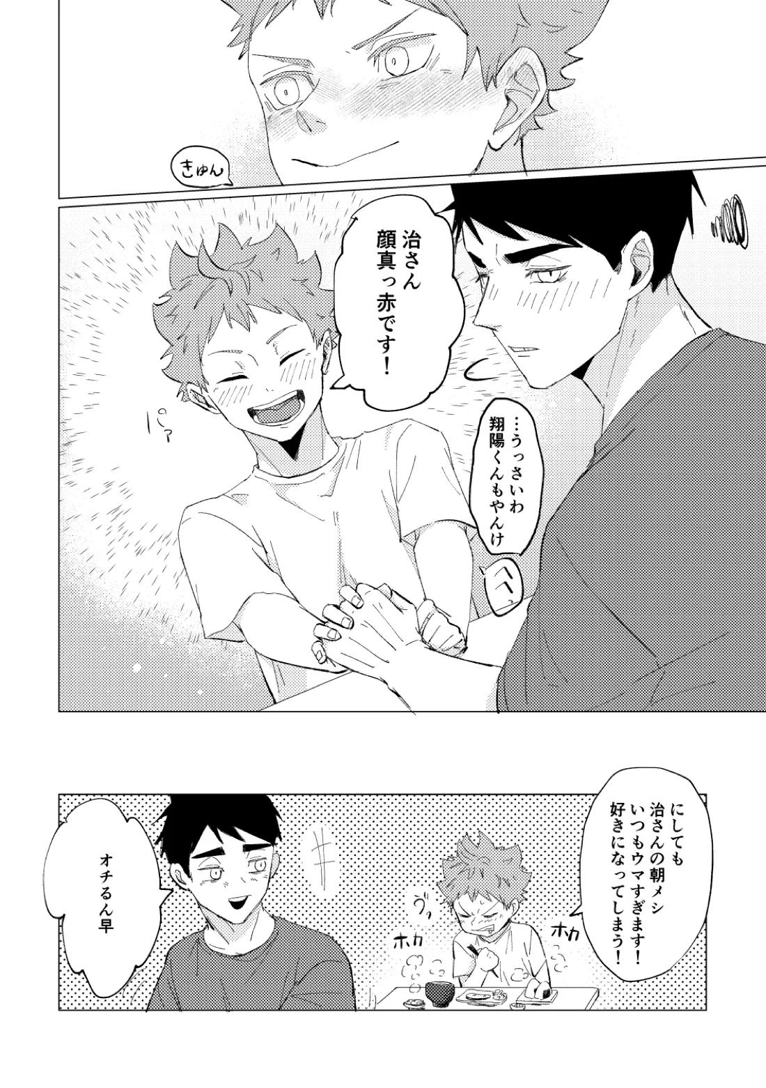 幾度めかの夜に【ハイキュー!!/治×日向】 page 28