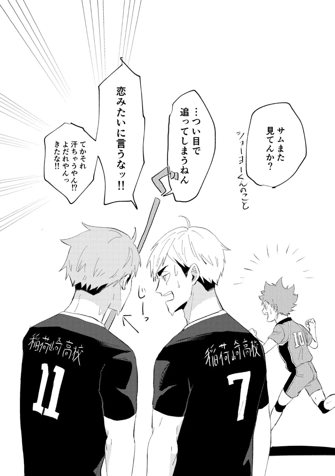 幾度めかの夜に【ハイキュー!!/治×日向】 page 30