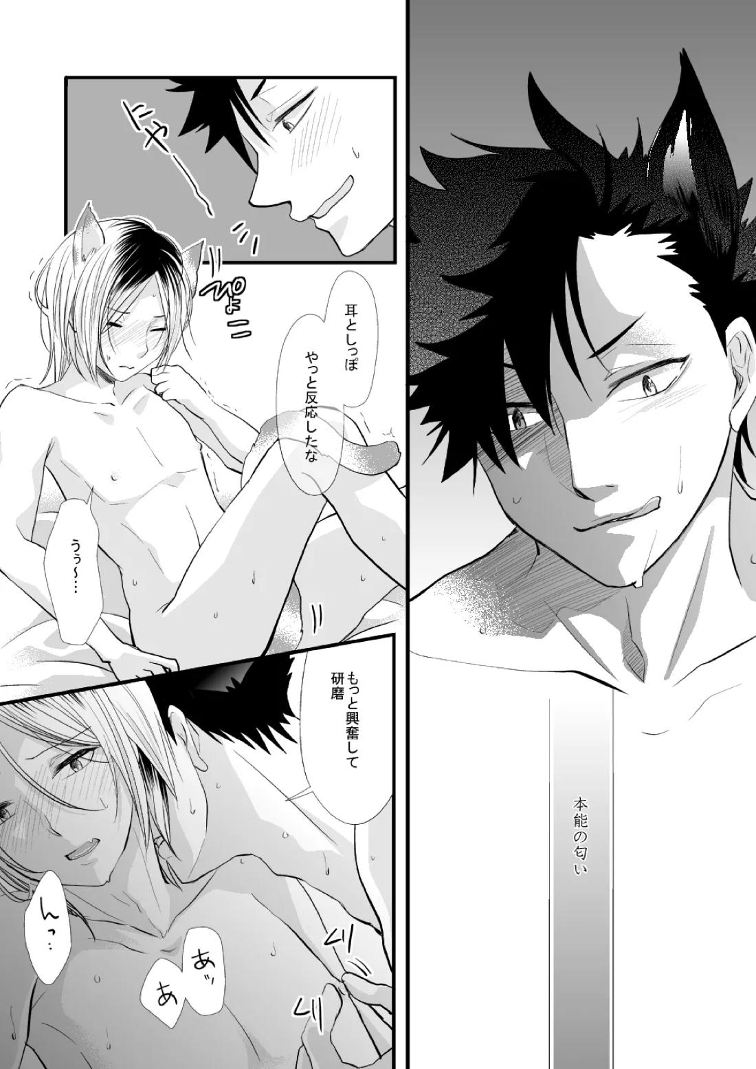黒猫と三毛猫の新婚生活録【ハイキュー!!/黒弧】 page 20