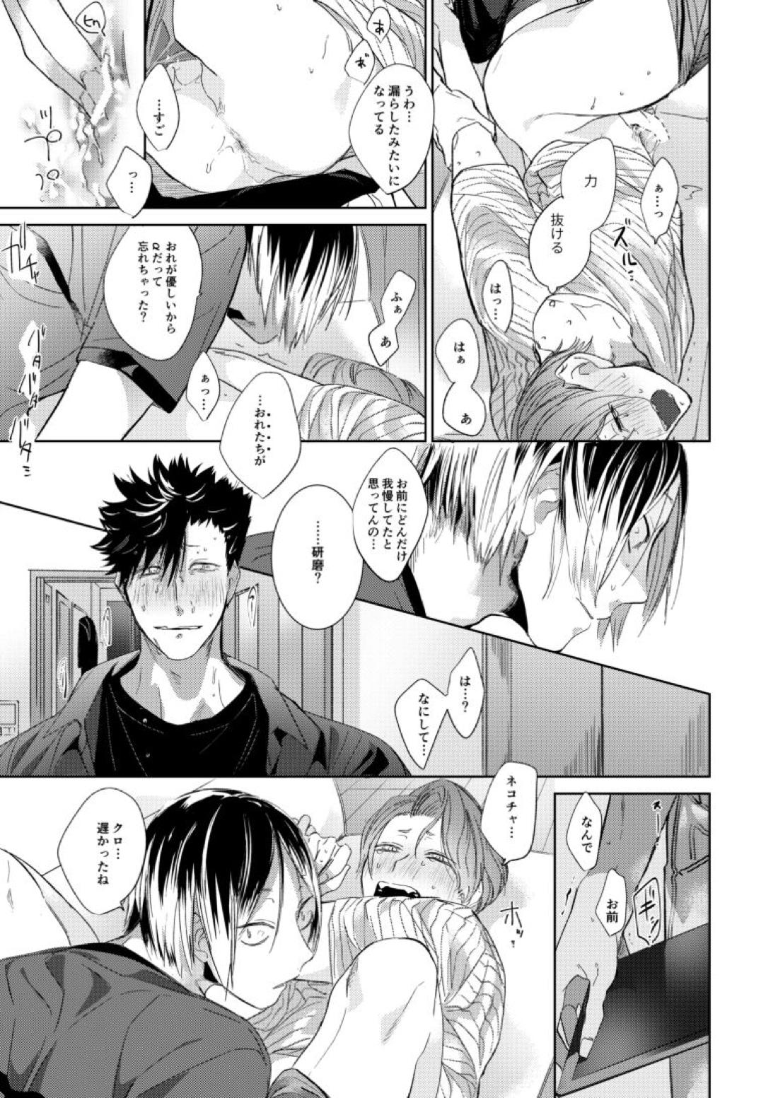 子猫みたいに抱き寄せたい【ハイキュー!!/研クロ】 page 22