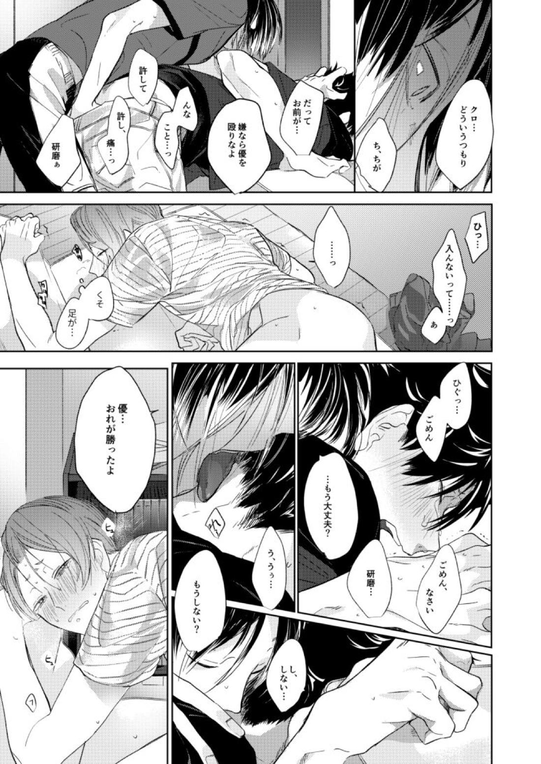 子猫みたいに抱き寄せたい【ハイキュー!!/研クロ】 page 24