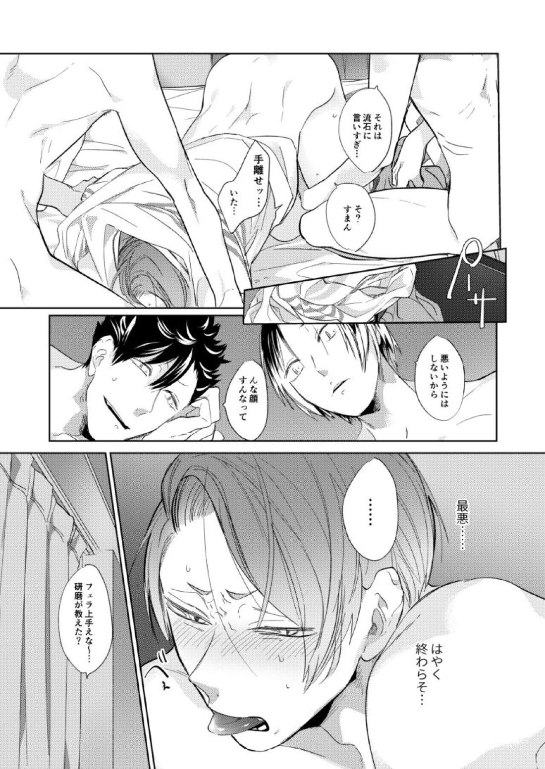 子猫みたいに抱き寄せたい【ハイキュー!!/研クロ】 page 50