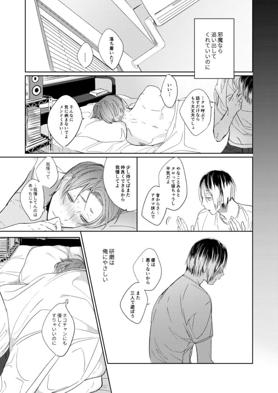 子猫みたいに抱き寄せたい【ハイキュー!!/研クロ】 page 70