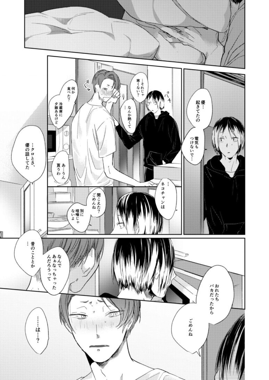 子猫みたいに抱き寄せたい【ハイキュー!!/研クロ】 page 72