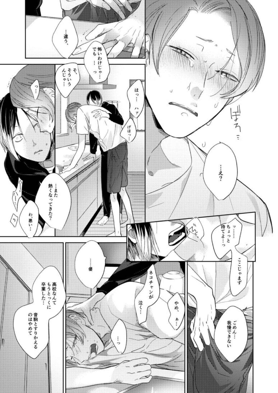 子猫みたいに抱き寄せたい【ハイキュー!!/研クロ】 page 76