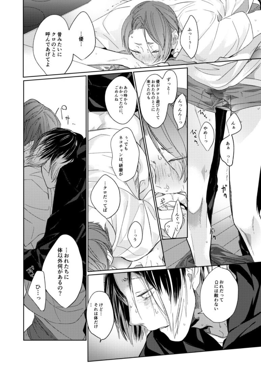 子猫みたいに抱き寄せたい【ハイキュー!!/研クロ】 page 77