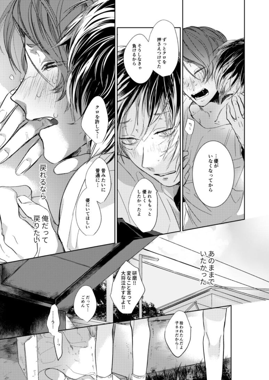 子猫みたいに抱き寄せたい【ハイキュー!!/研クロ】 page 78