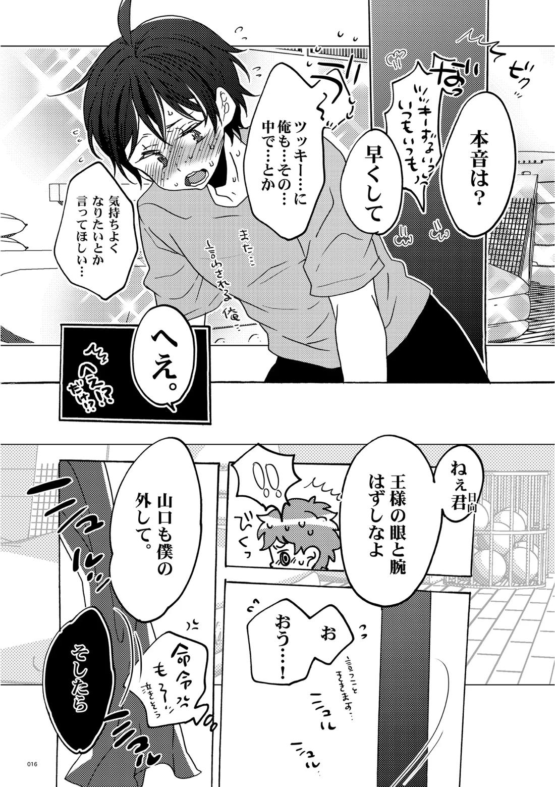 めかくししちゃう？【ハイキュー!!/影日】 page 14