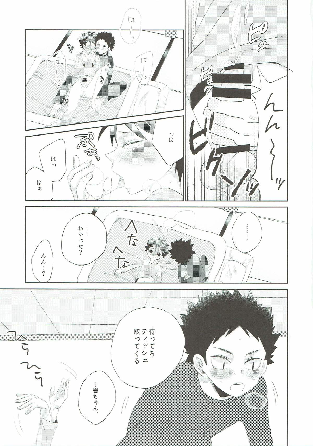 人知れず芽生えていたものはそれをきっかけに【ハイキュー!!/岩及】 page 12