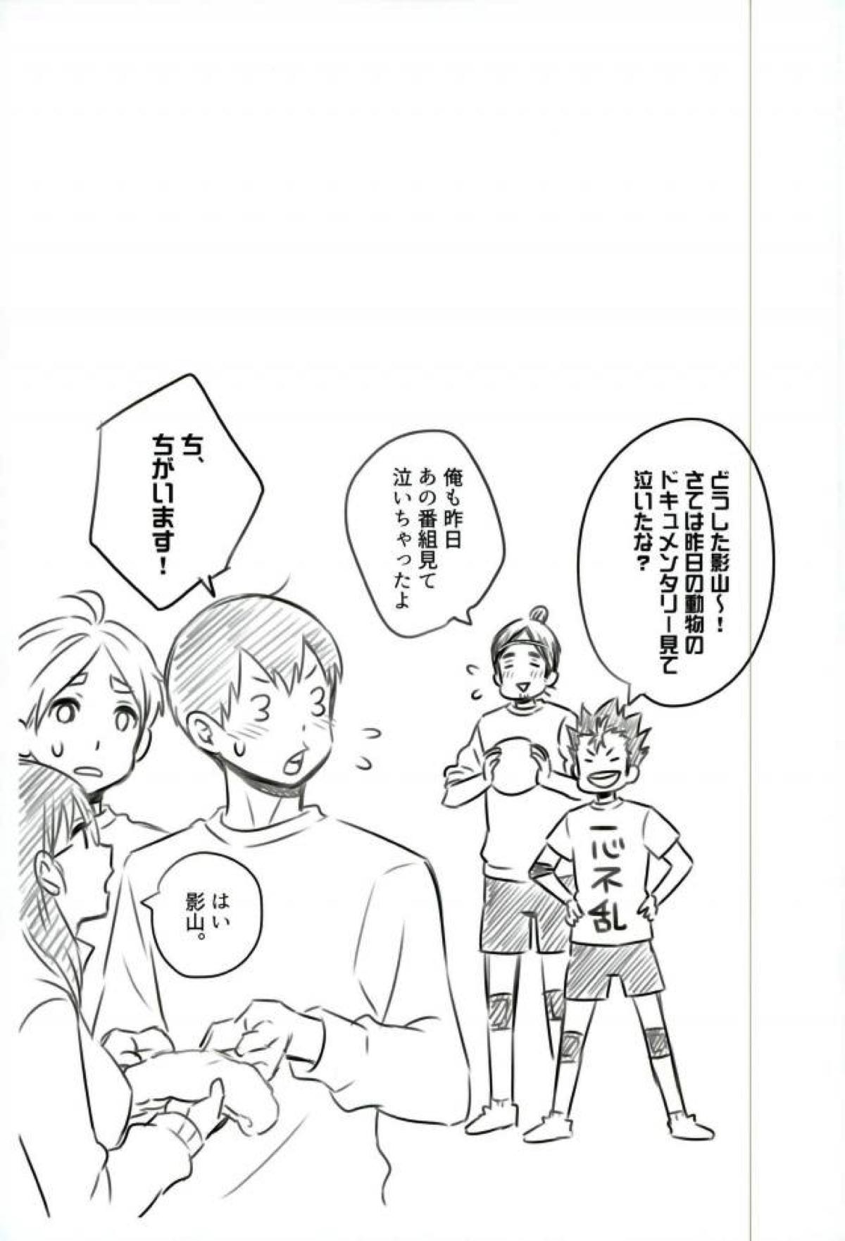 ありあまる。【ハイキュー!!/日影】 page 23