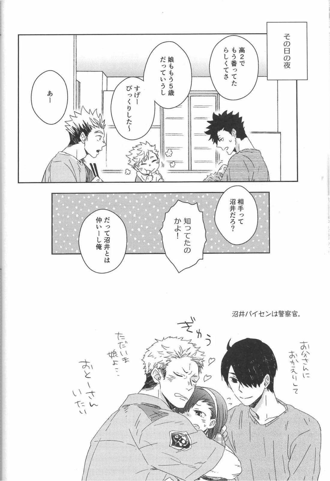 だんらんびより【ハイキュー!!/兎クロ】 page 56
