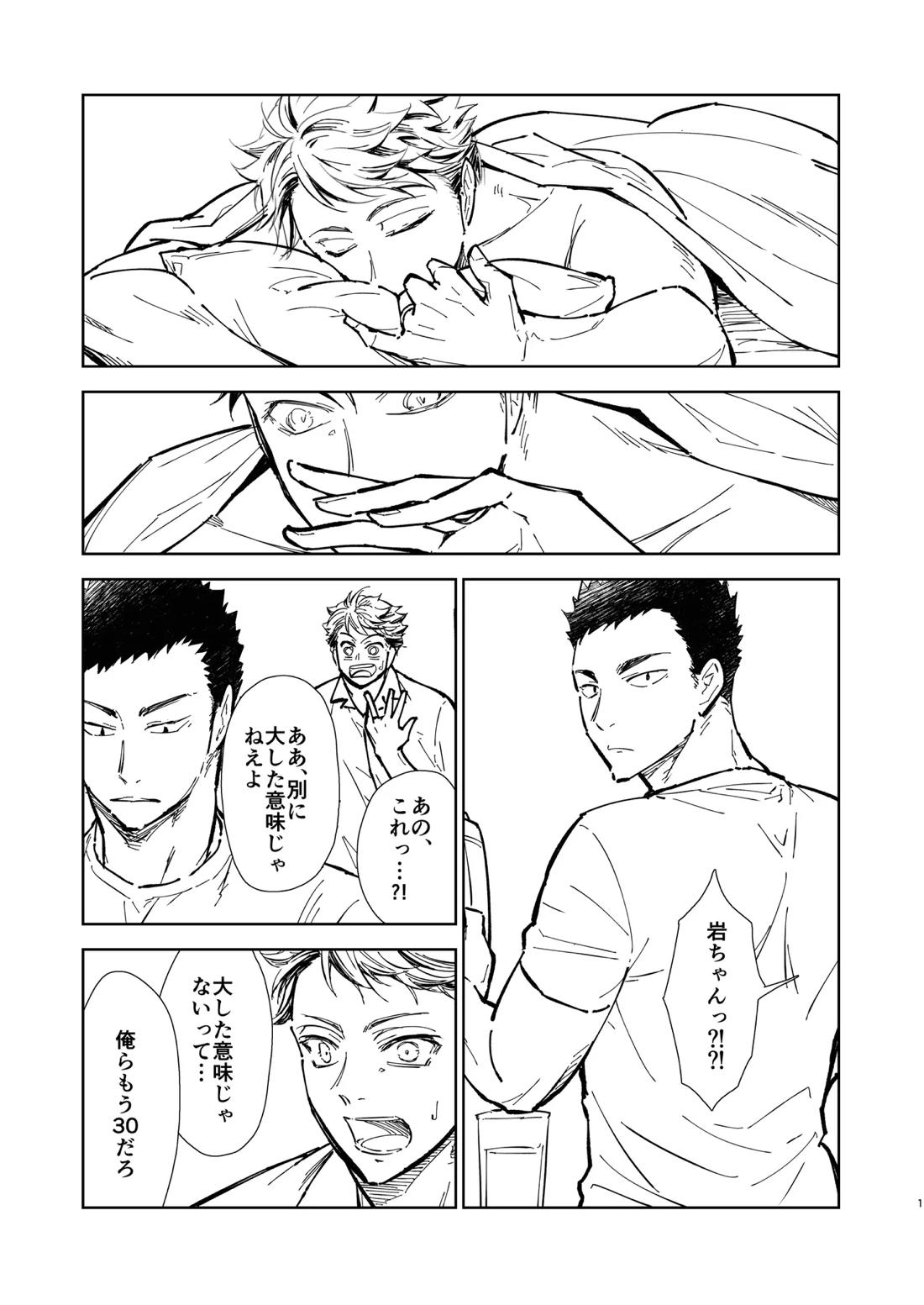 Hello Happiness【ハイキュー!!/岩及】 page 15