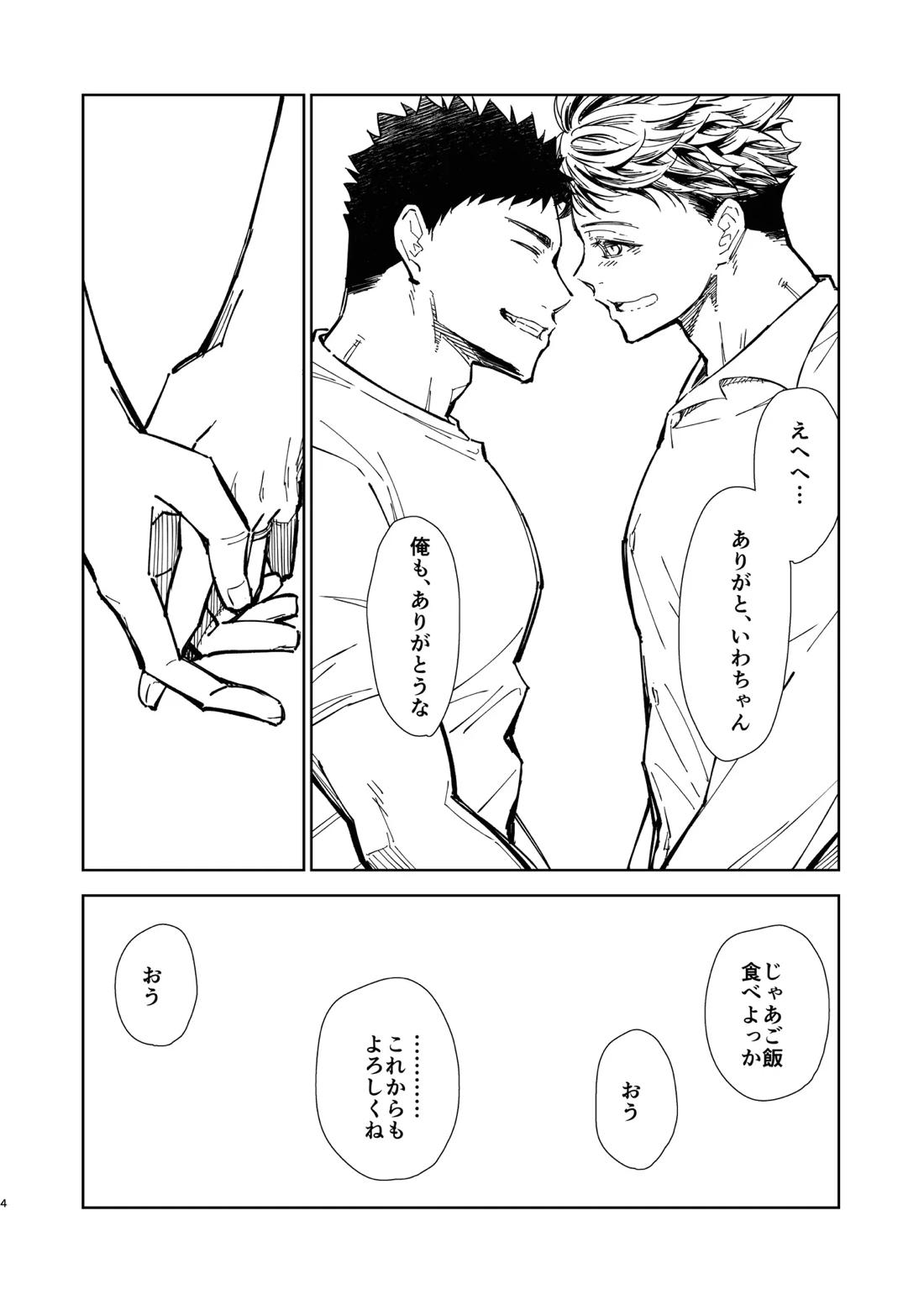 Hello Happiness【ハイキュー!!/岩及】 page 18