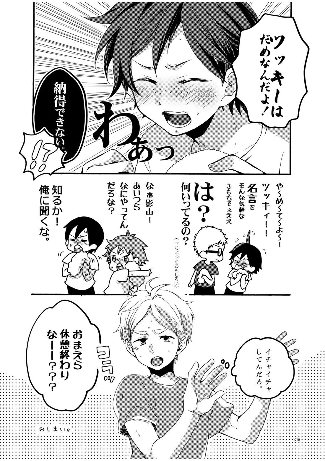 つきやまさいろく-再録集-【ハイキュー!!/月山】 page 17