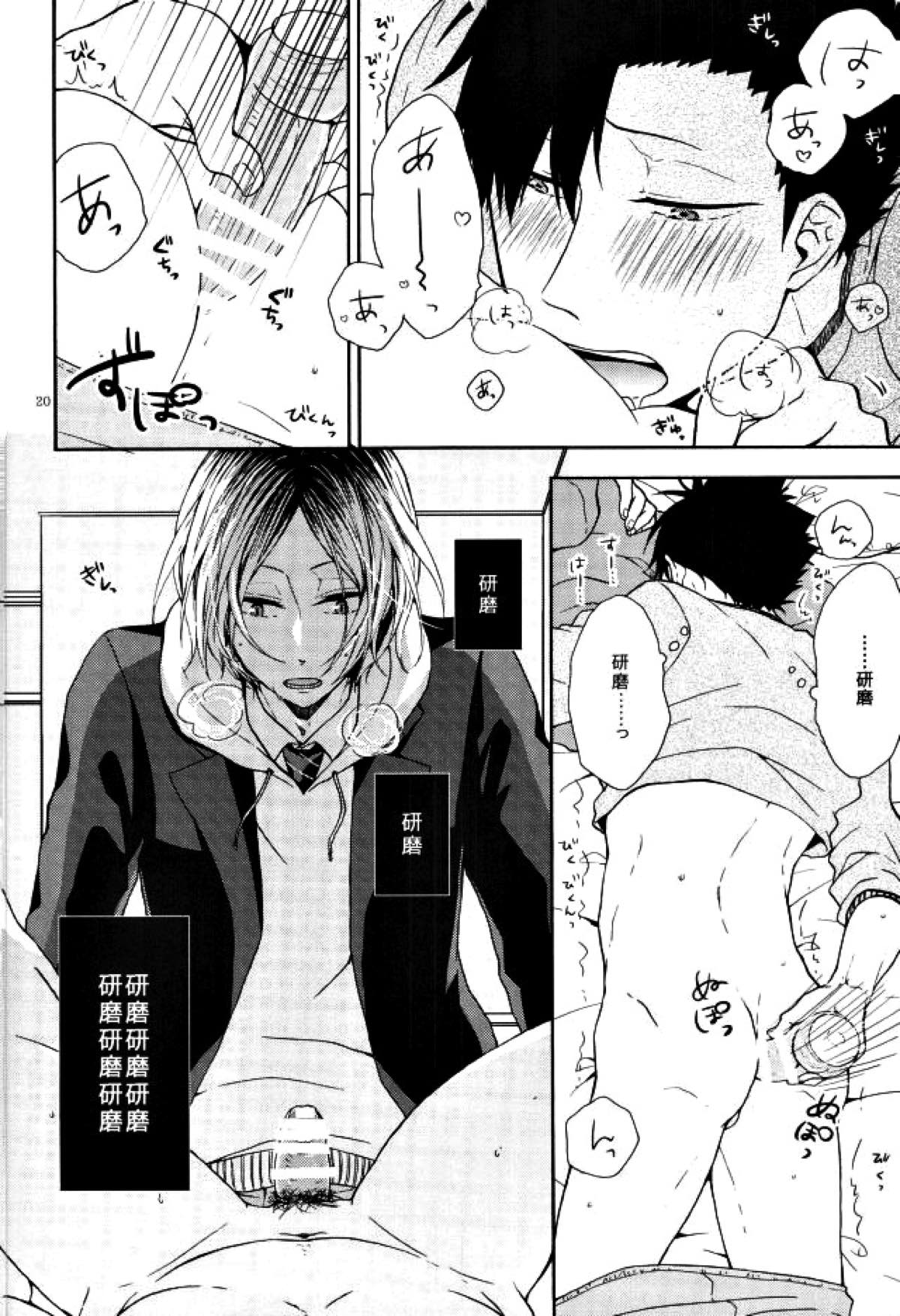 黒尾鉄朗妄想日記【ハイキュー!!/研クロ】 page 18