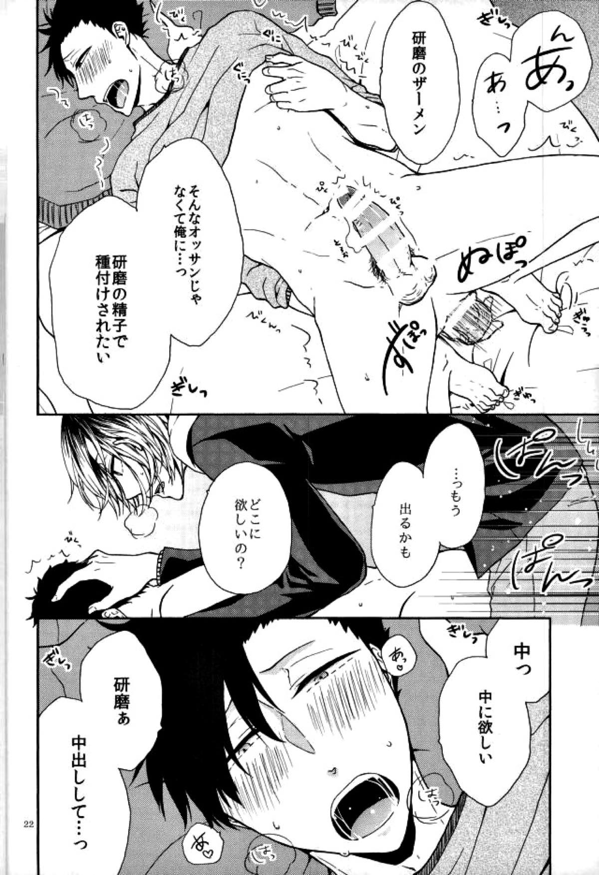 黒尾鉄朗妄想日記【ハイキュー!!/研クロ】 page 20