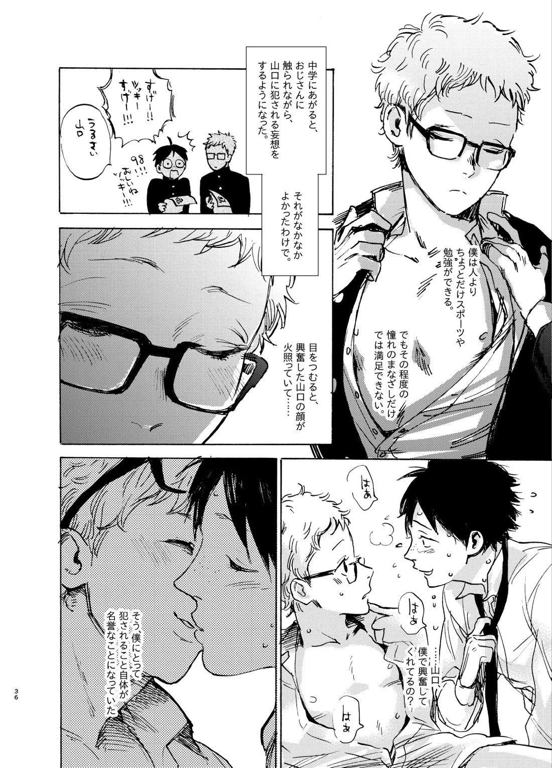 ヒーローインプリンティング【ハイキュー!!/山月】 page 36