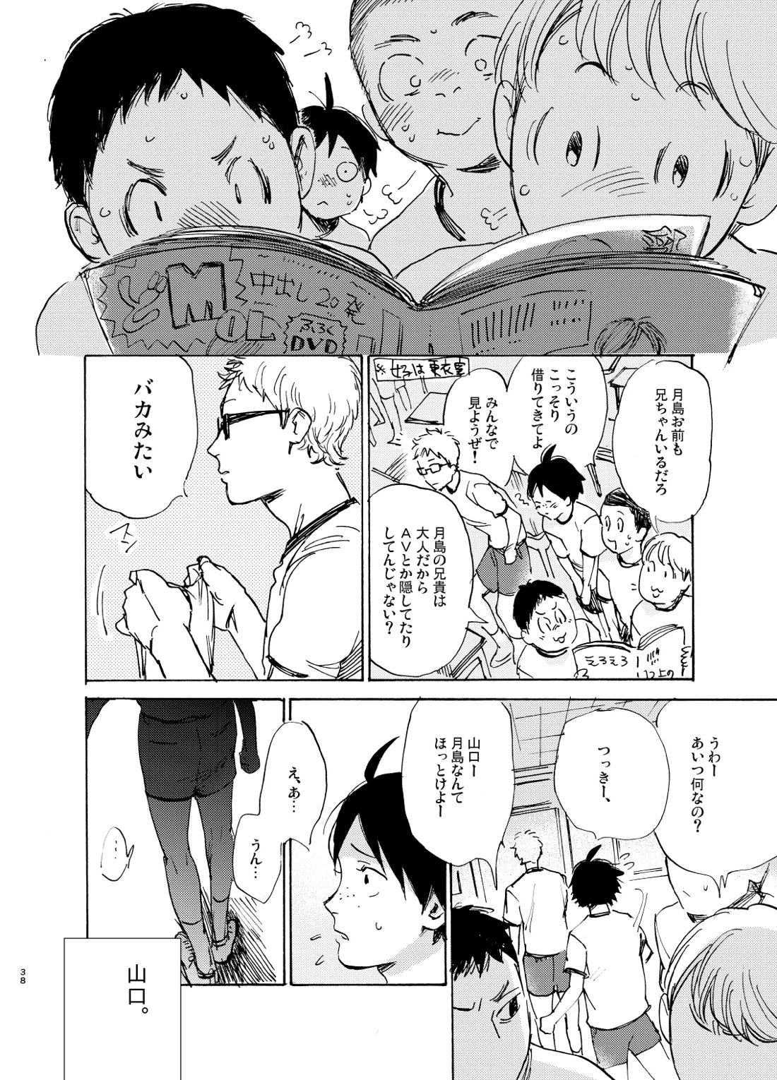 ヒーローインプリンティング【ハイキュー!!/山月】 page 38