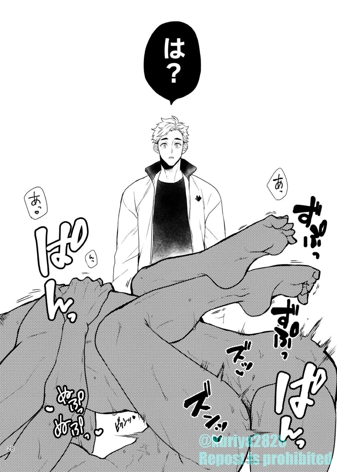 うそやろゆめであってくれ前編【ハイキュー!!/侑×日向】 page 27