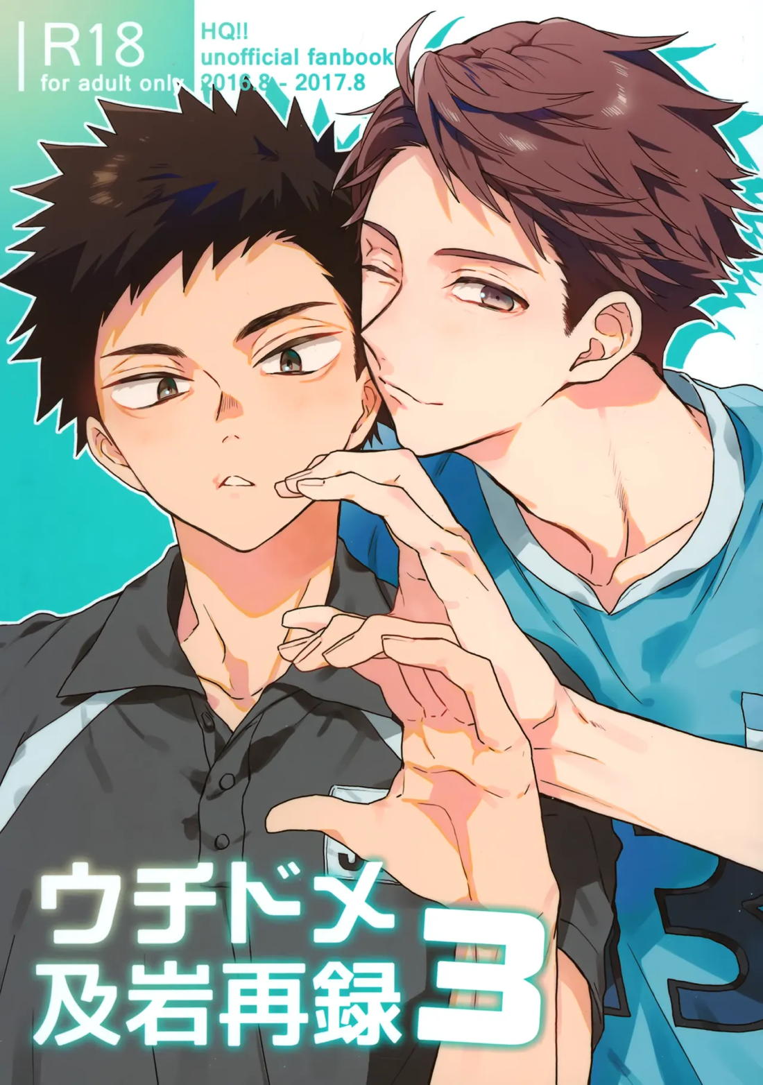 Recommended BL manga "ウチドメ及岩再録３【ハイキュー!!/及岩】" cover image