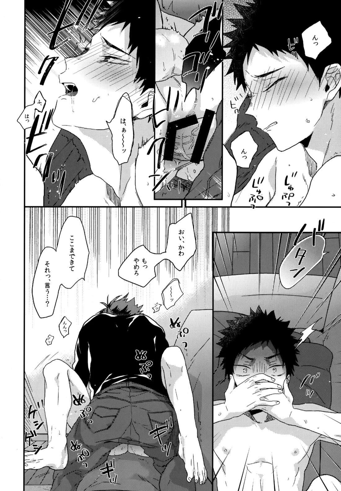 ウチドメ及岩再録３【ハイキュー!!/及岩】 page 25