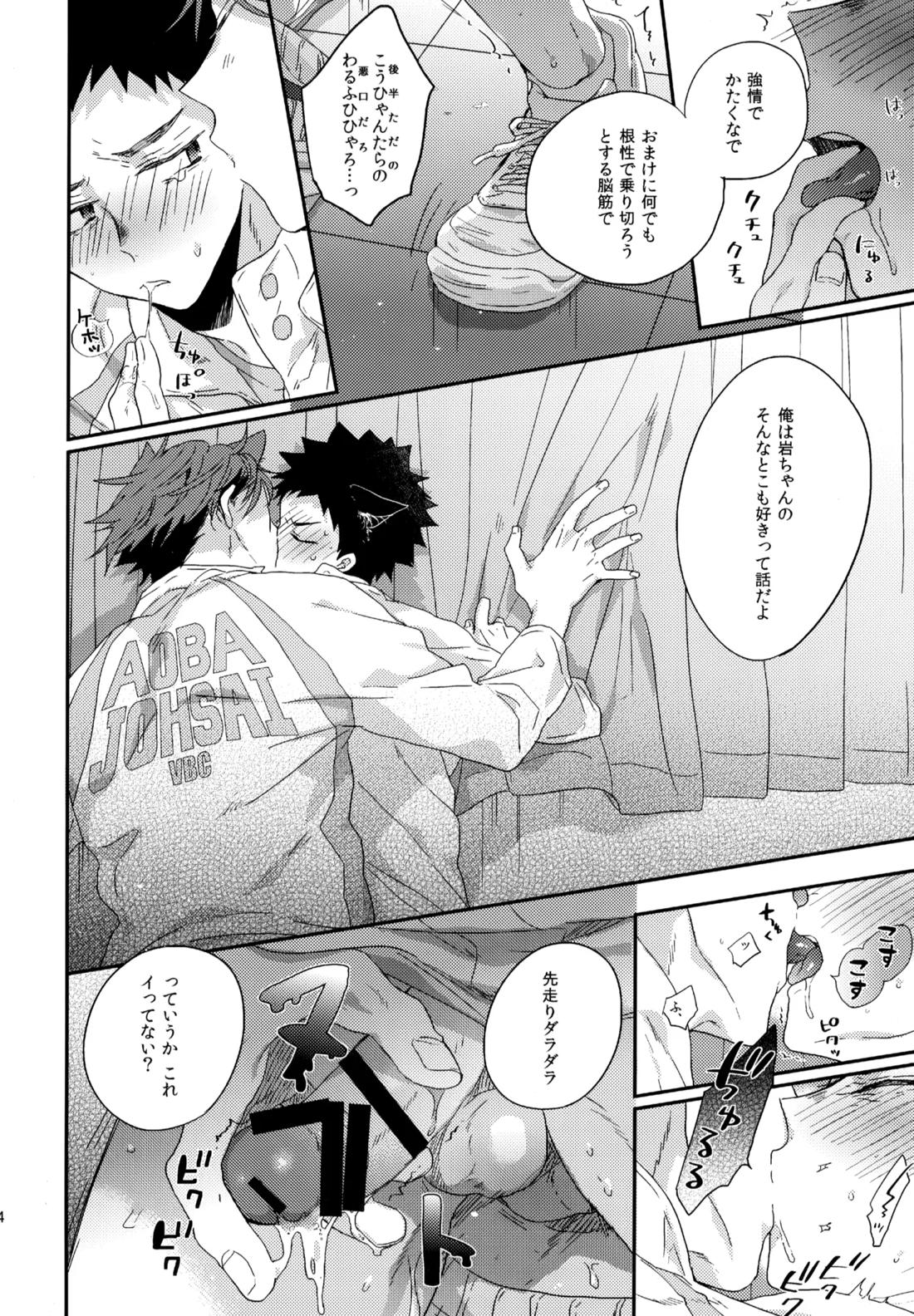 ウチドメ及岩再録３【ハイキュー!!/及岩】 page 163