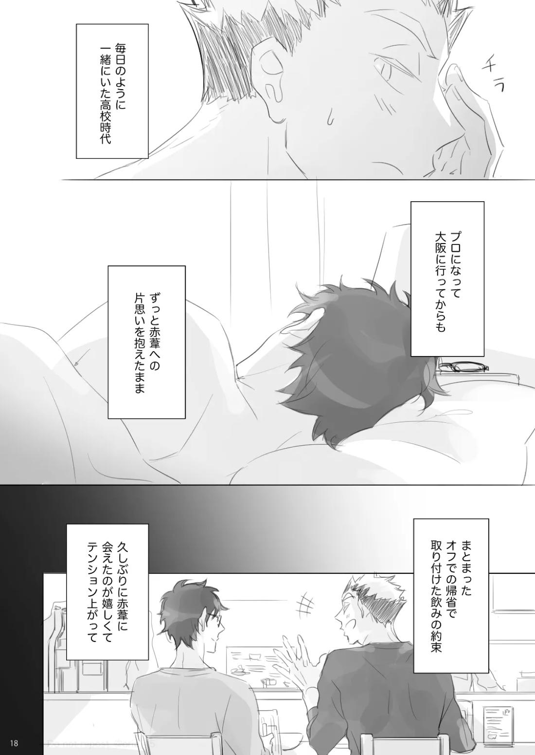 あいのたわごと【ハイキュー!!/兎赤】 page 17