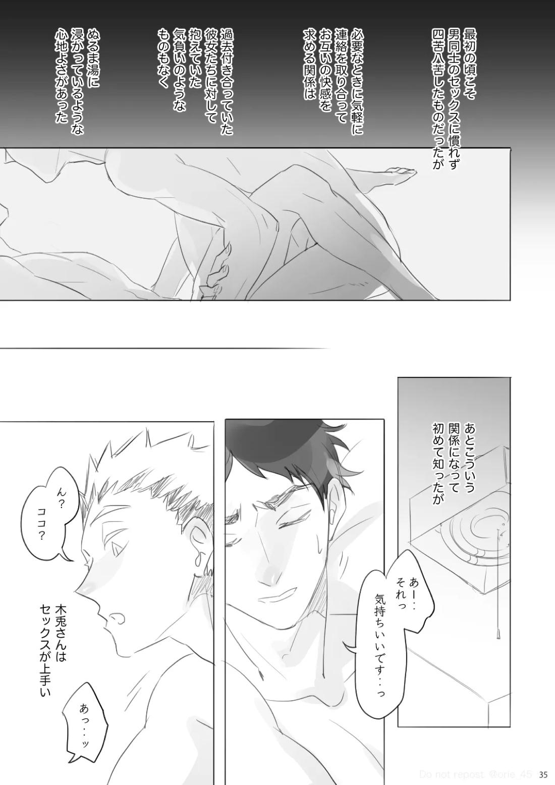 あいのたわごと【ハイキュー!!/兎赤】 page 34