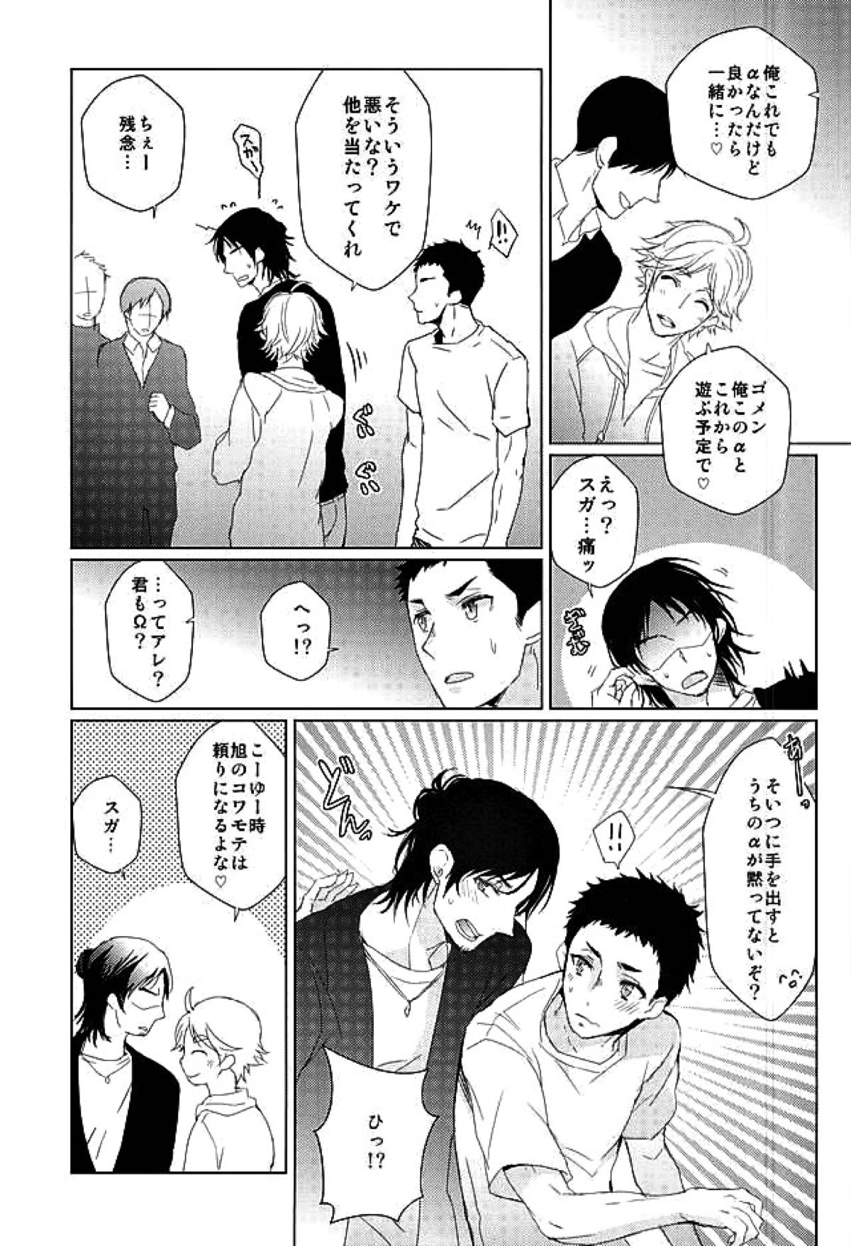 LOVE BONDAGE【ハイキュー!!/黒大】 page 13