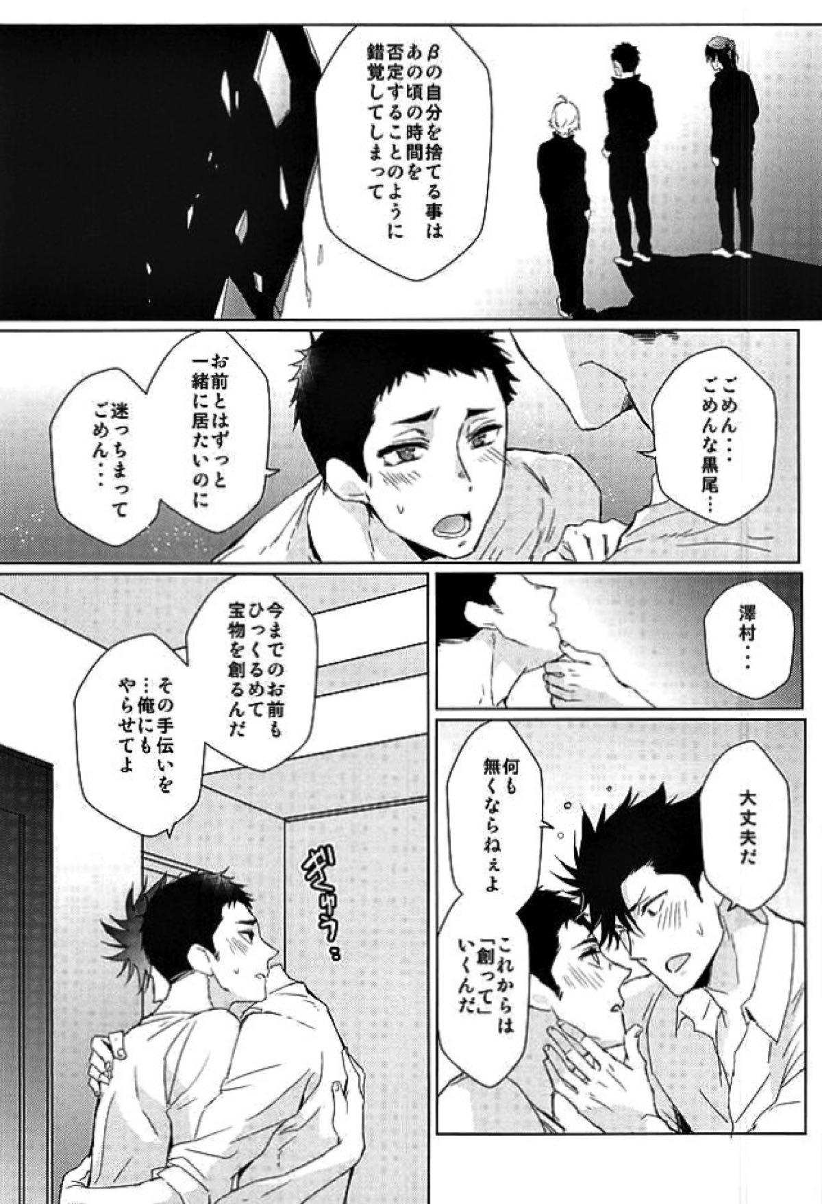 LOVE BONDAGE【ハイキュー!!/黒大】 page 19