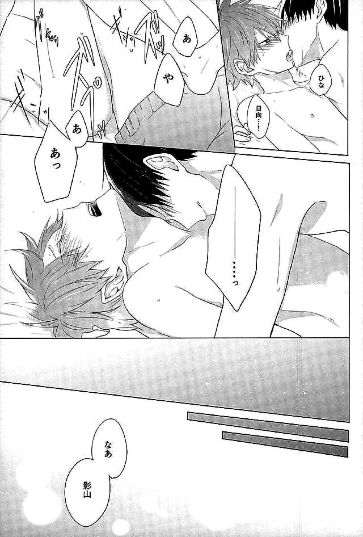 今夜、改めまして【ハイキュー!!/影日】 page 54