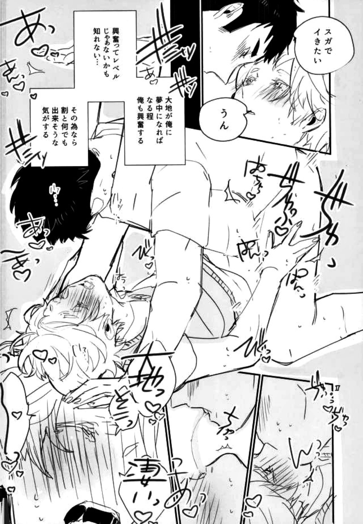 君の×××に僕は興奮した。【ハイキュー!!/大菅】 page 14