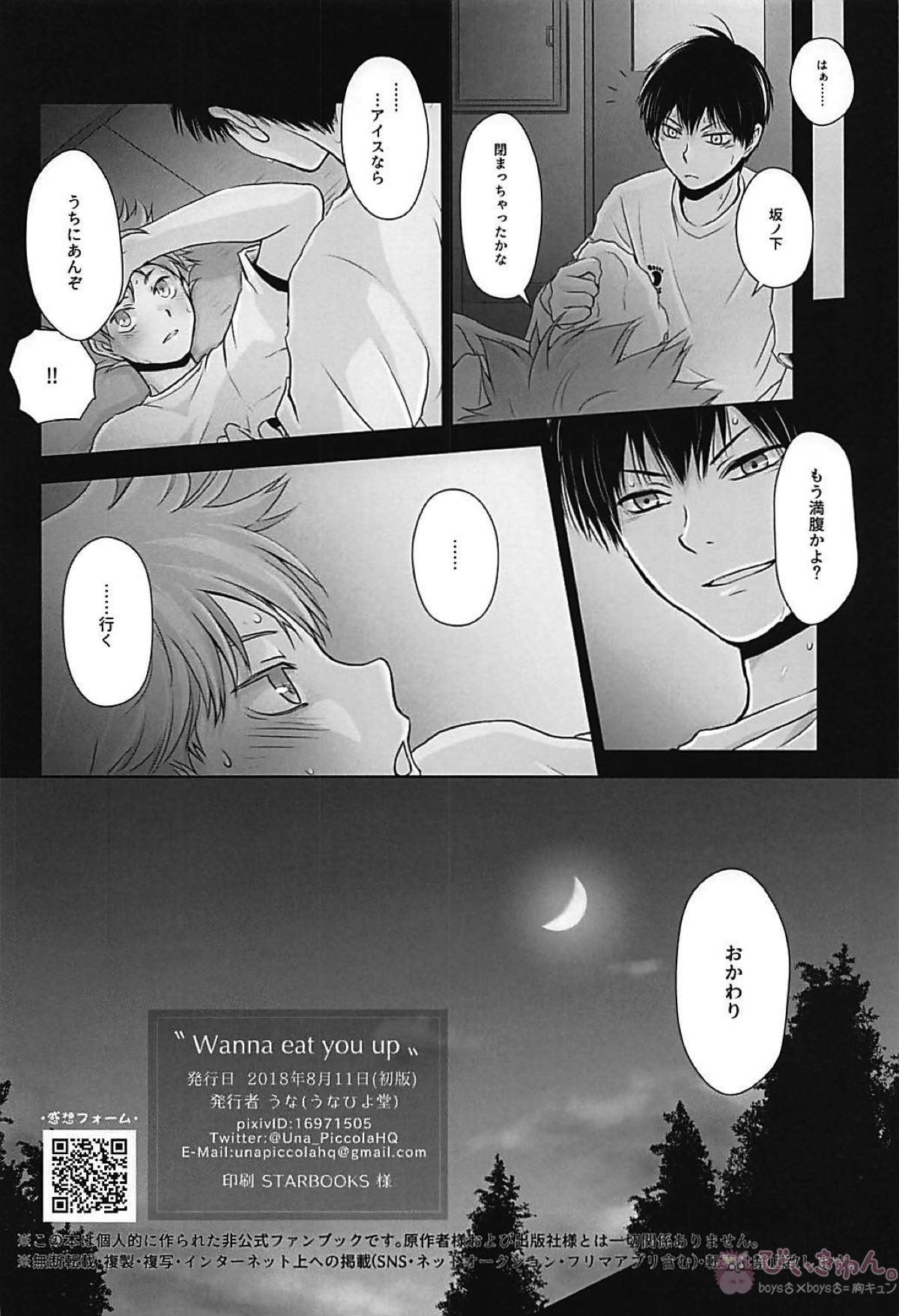 Wanna eat you up【ハイキュー!!/影日】 page 13