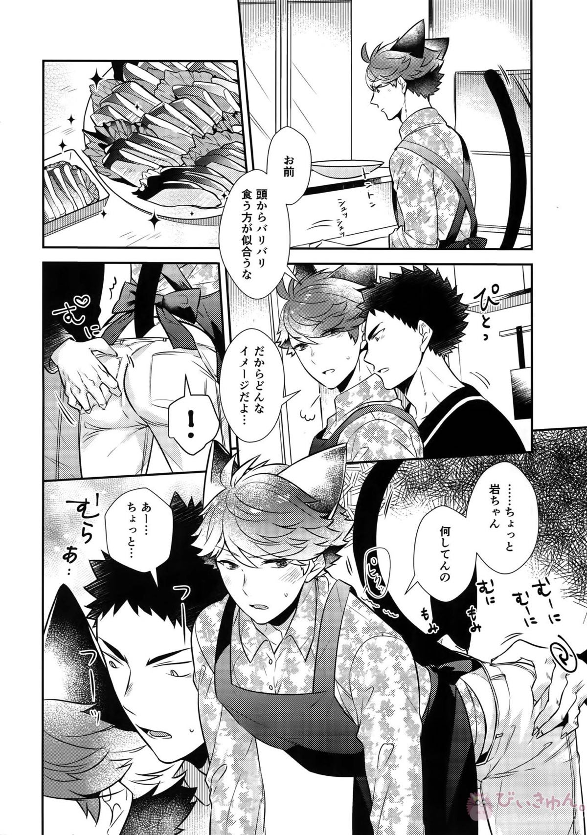 岩ちゃんのネコになりたい7【ハイキュー!!/岩及】 page 15