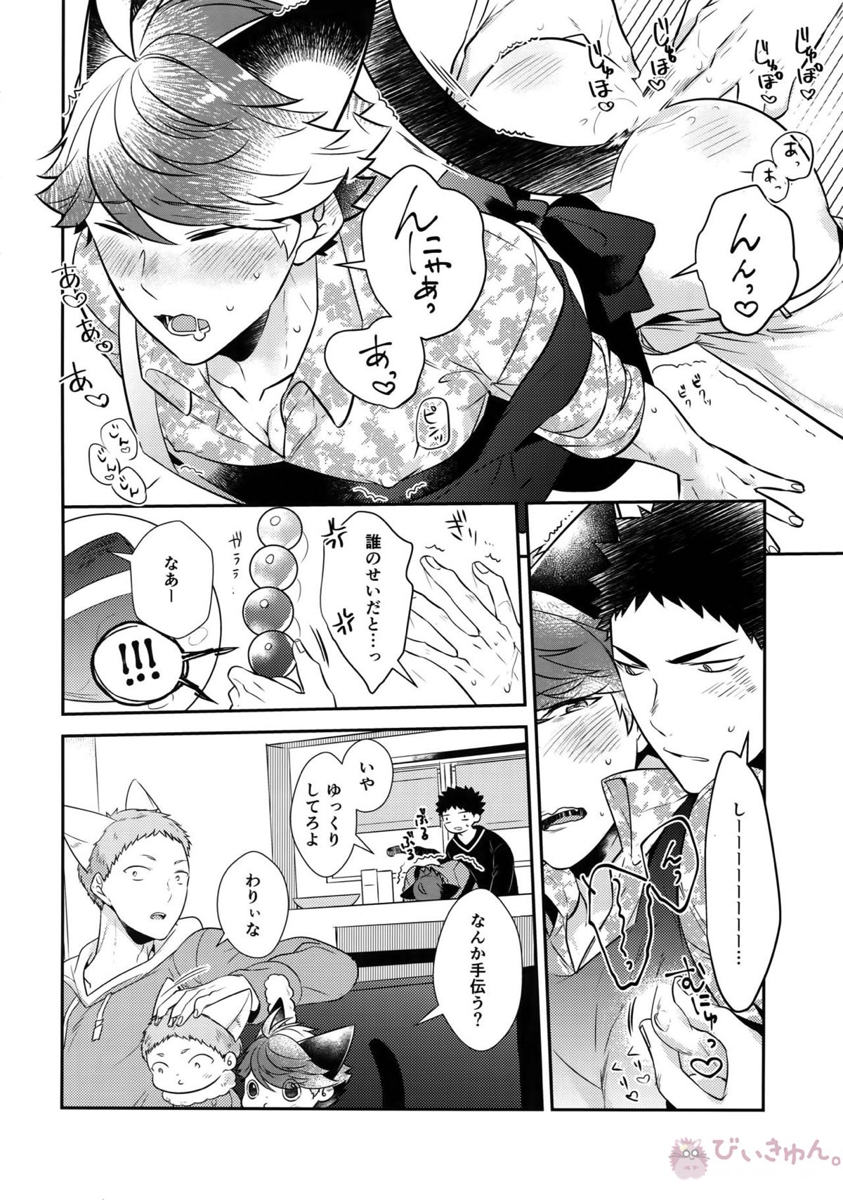 岩ちゃんのネコになりたい7【ハイキュー!!/岩及】 page 17