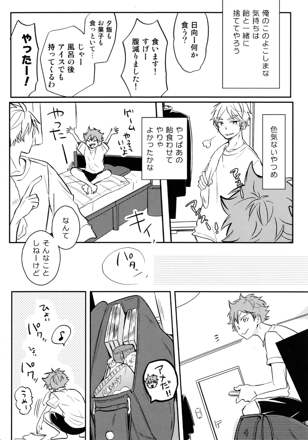 LOVEPOTION【ハイキュー!!/菅原×日向】 page 17