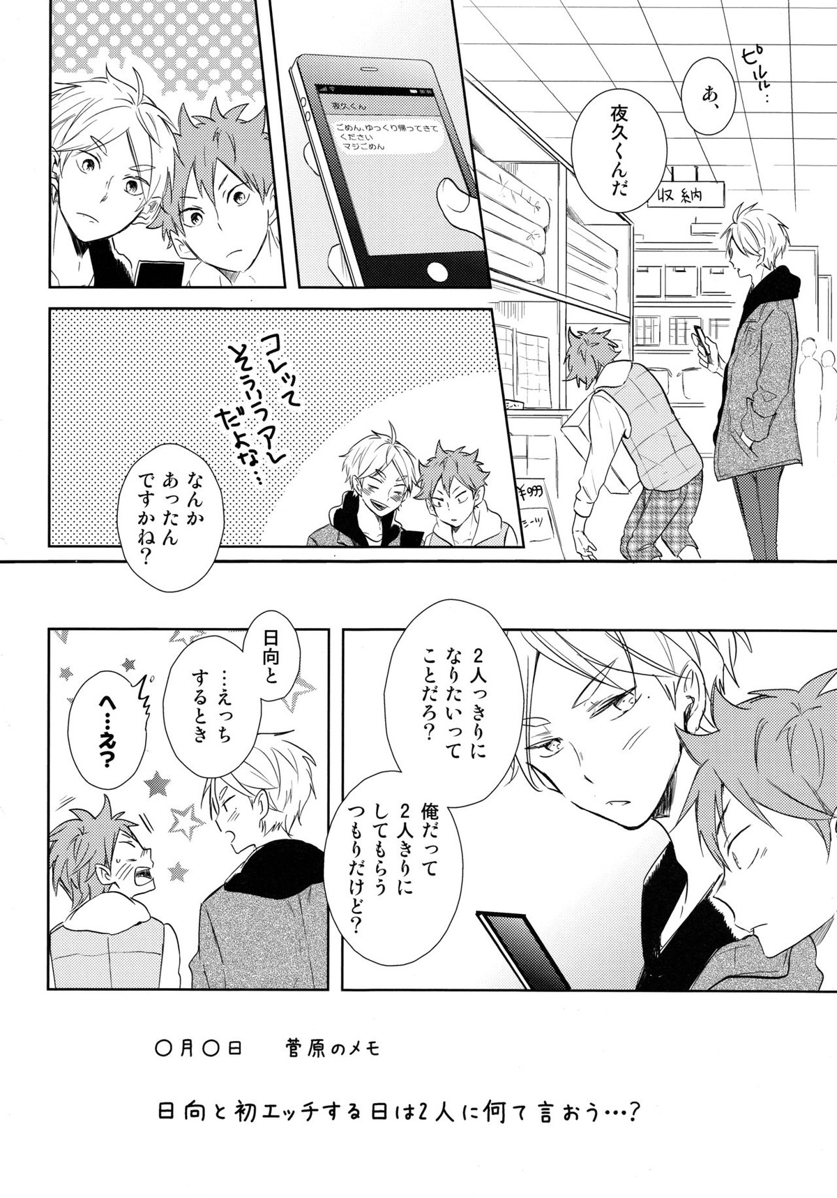 ルームシェア【ハイキュー!!/リエ夜久】 page 17