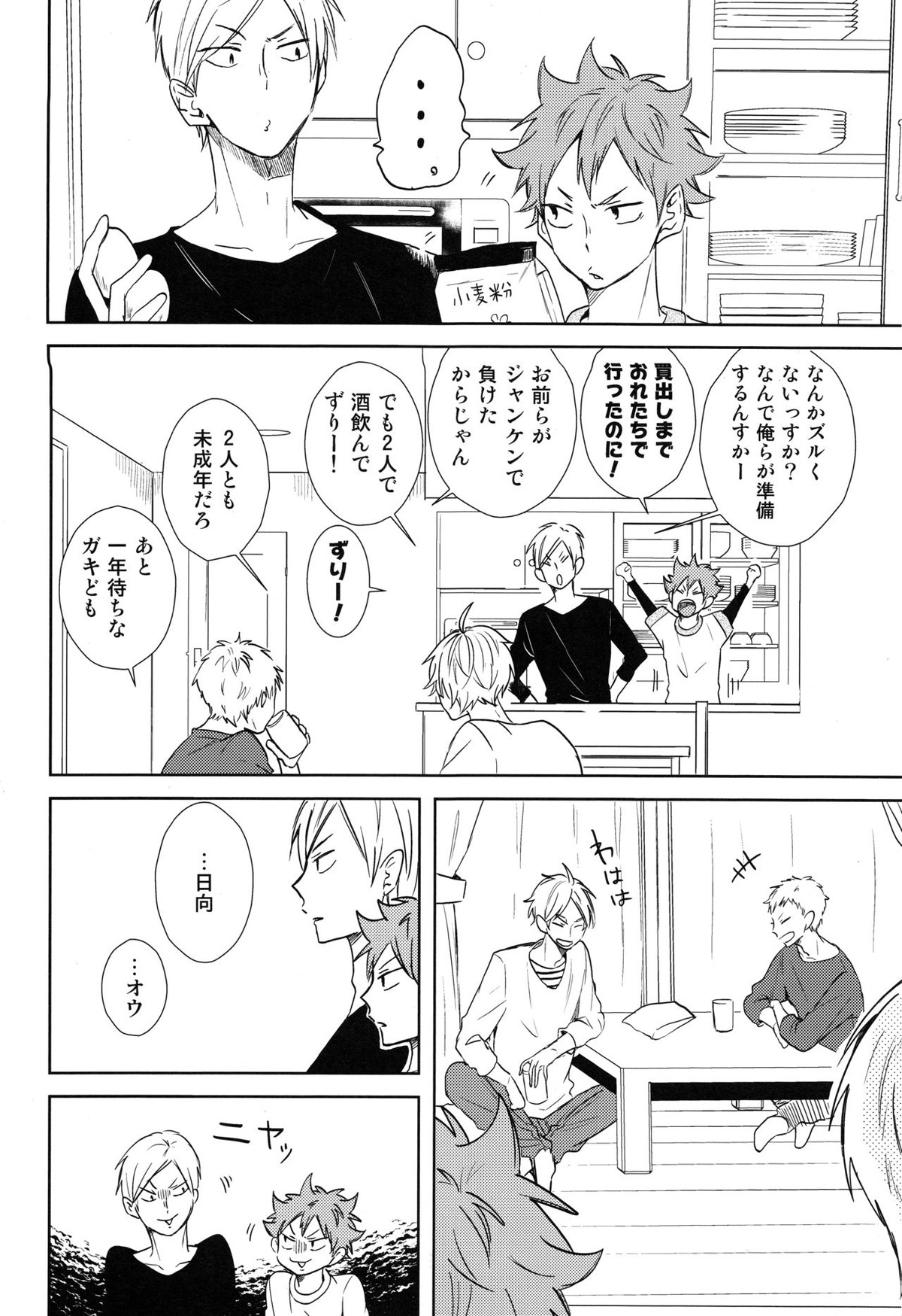ルームシェア【ハイキュー!!/リエ夜久】 page 19