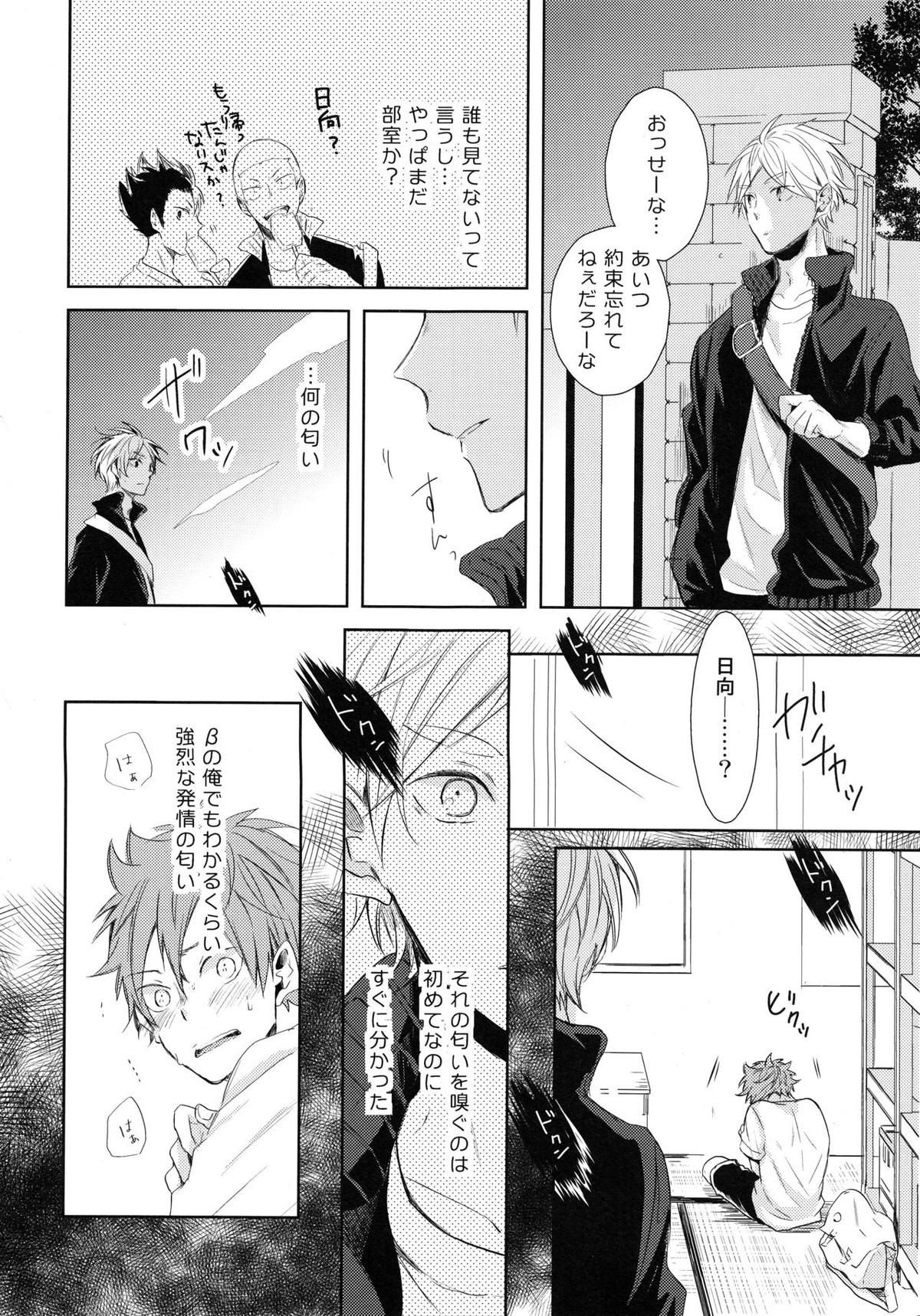 あまい蜜とやさしい獣 前編【ハイキュー!!/菅原×日向】 page 13